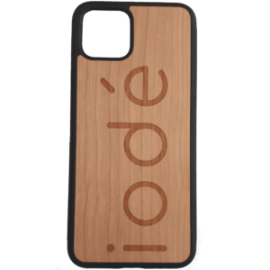 Coque en bois iodé pour Google Pixel 4